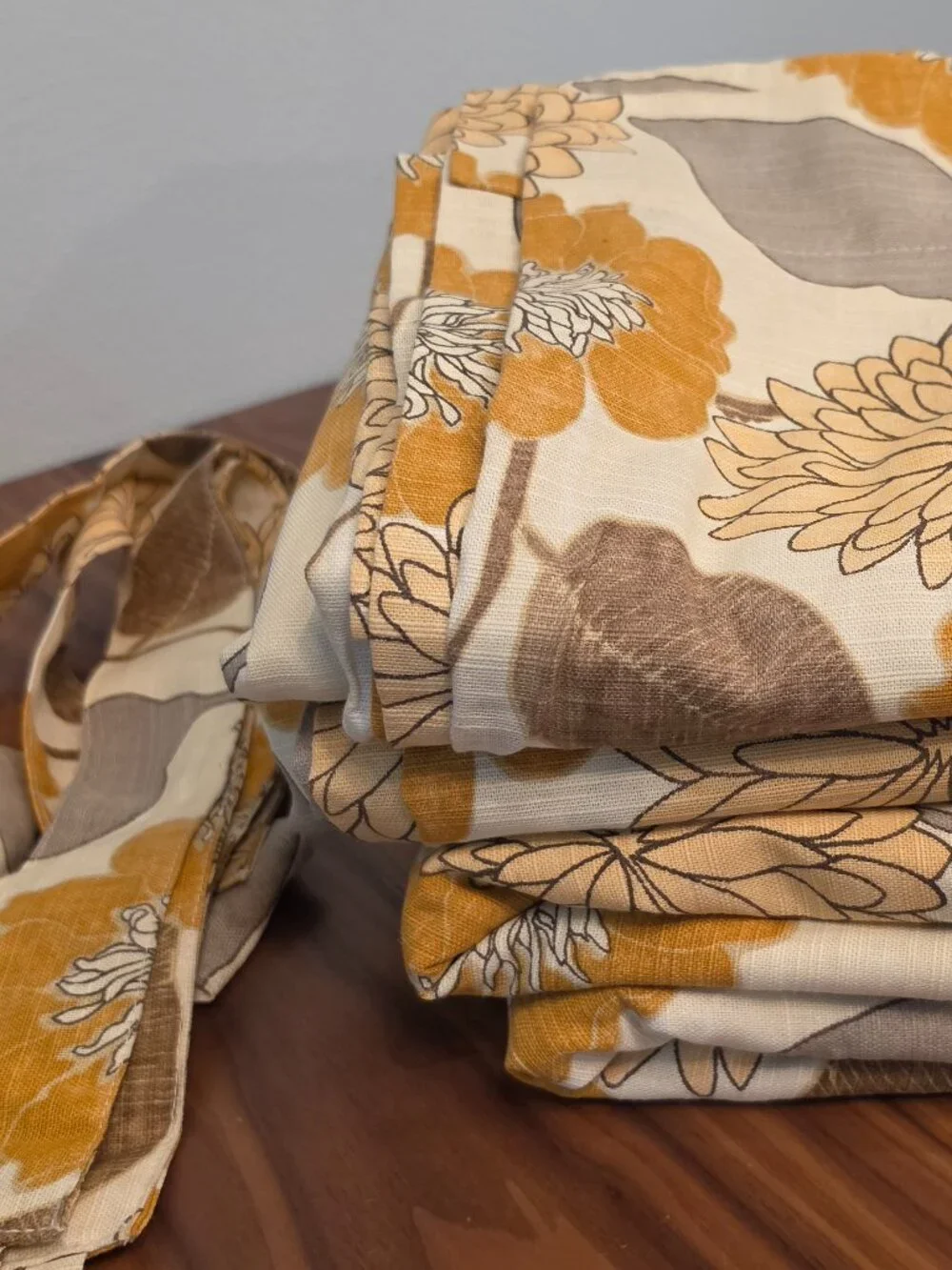 World Market Emma Floral Drapery Panels (Boho-style) - 48